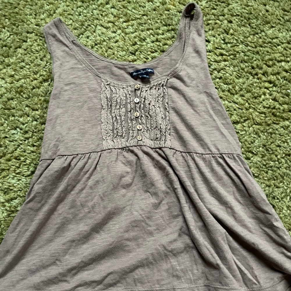 American Eagle 1inch strap shirt